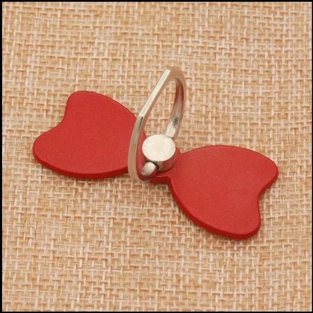 2 x 10 New Finger Ring Mobile Phone. Color Red, Rose